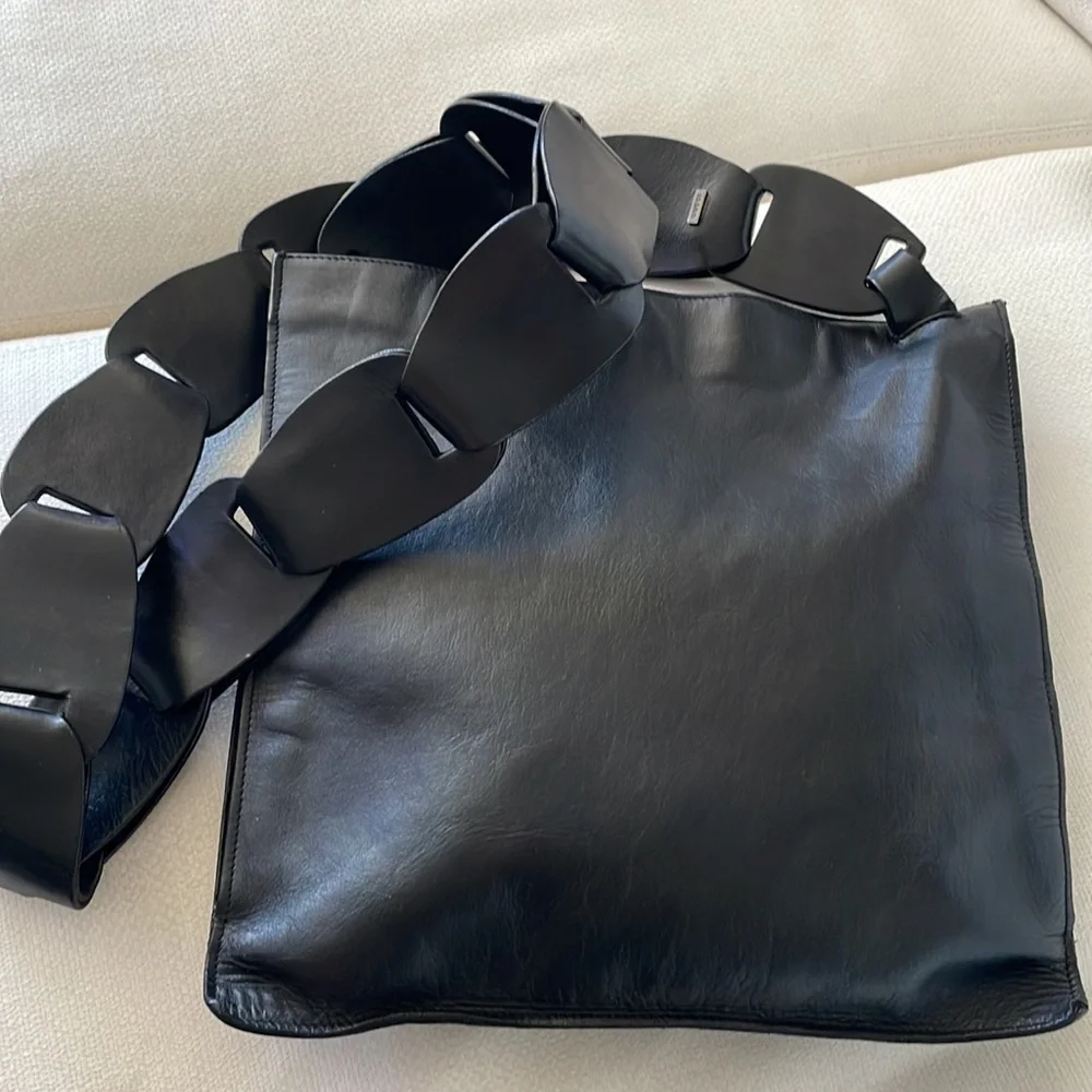 Gucci vintage crossbody leather bag